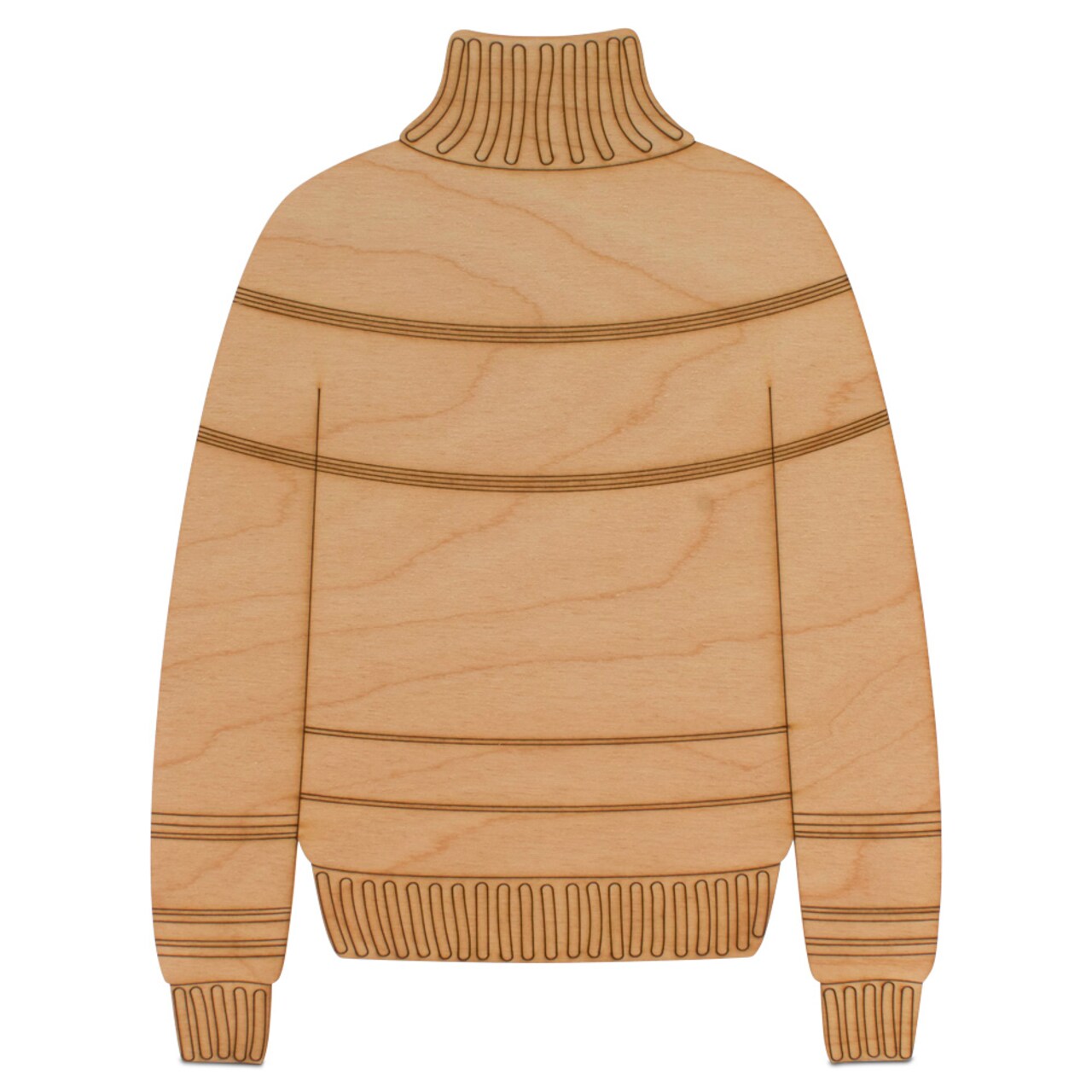 Christmas Wood Ugly Sweater Cutout, From 6"- 18" | Woodpeckers